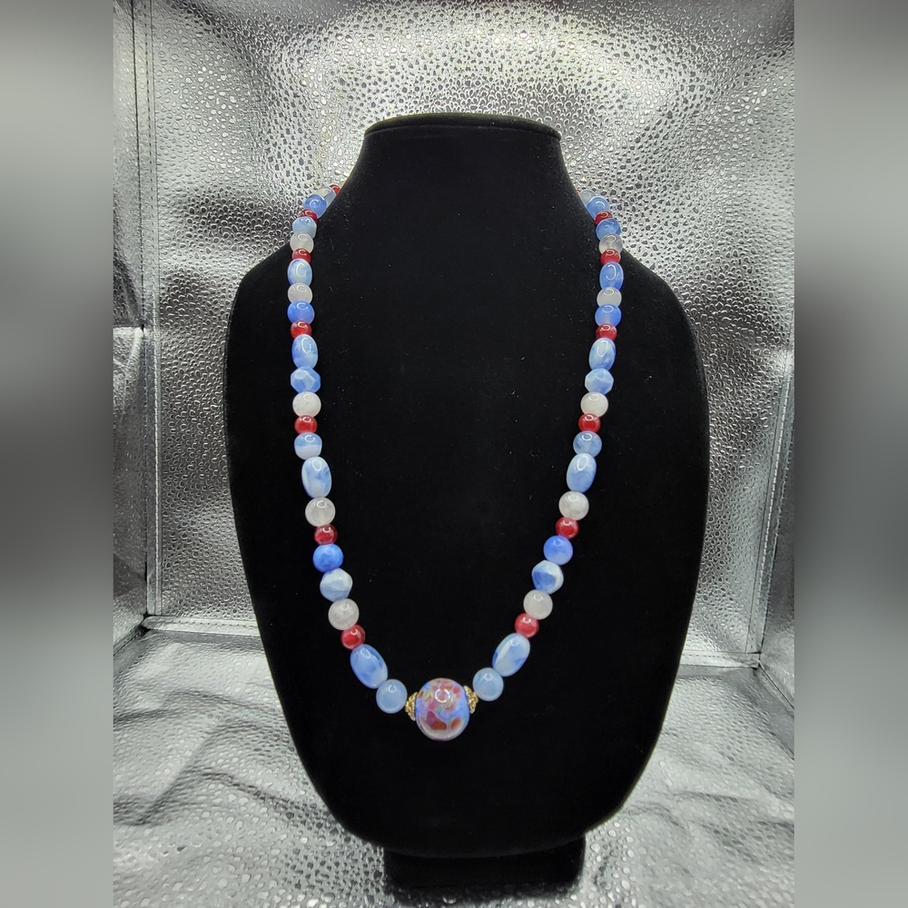 Unique high quality style of beaded jewelry SIZE: 24inches